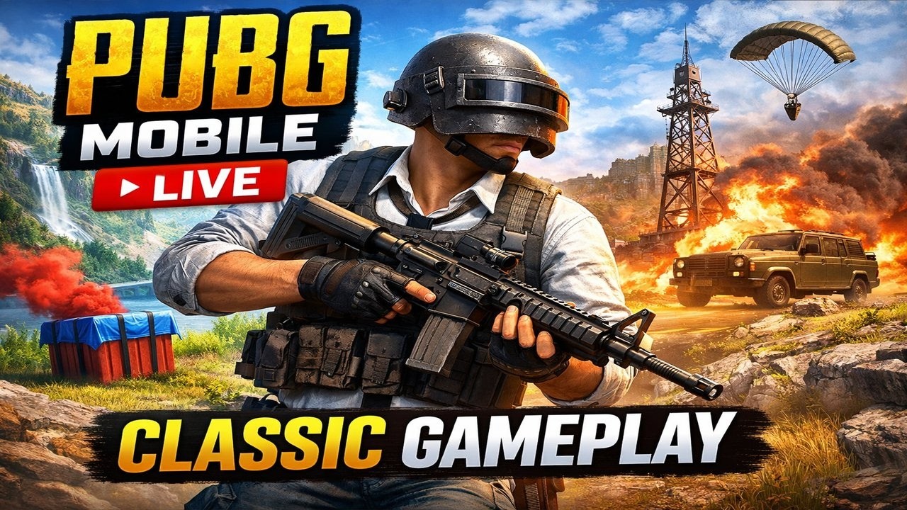 PUBG Mobile Live Stream | Classic Gameplay on Livik, Erangel, and More | Ultimate Royale Action