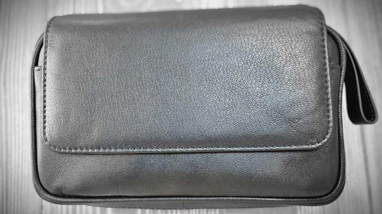 Peterson Avoca 3 Pipe Accessory & Tobacco Pouch Pou141