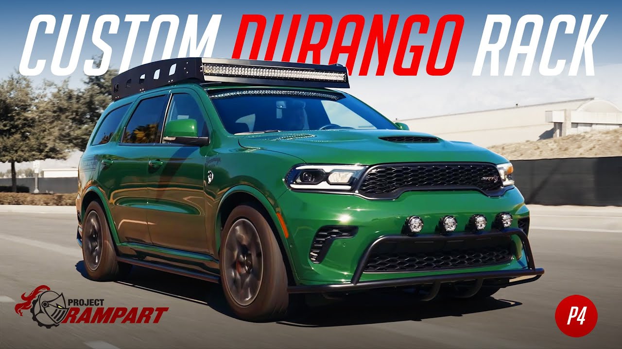 Project Dodge Durango Hellcat SRT | Cargo Glide System, Roof Rack, and Lights