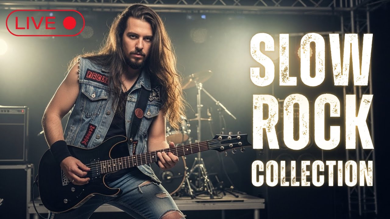 Slow Rock Music 80s 90s • Gentle Rock Reflections for Late Nights