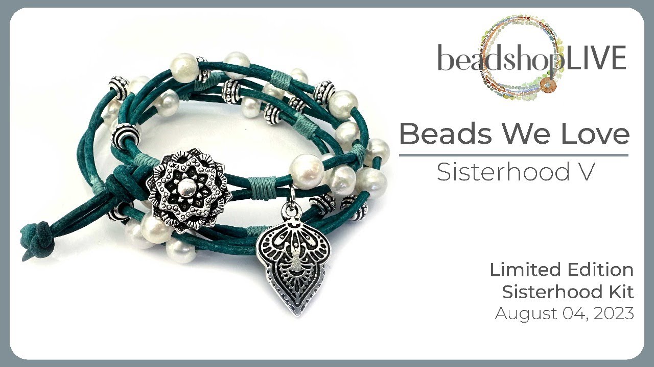 Free Tip Friday: Leather and Pearl Wrap Bracelet