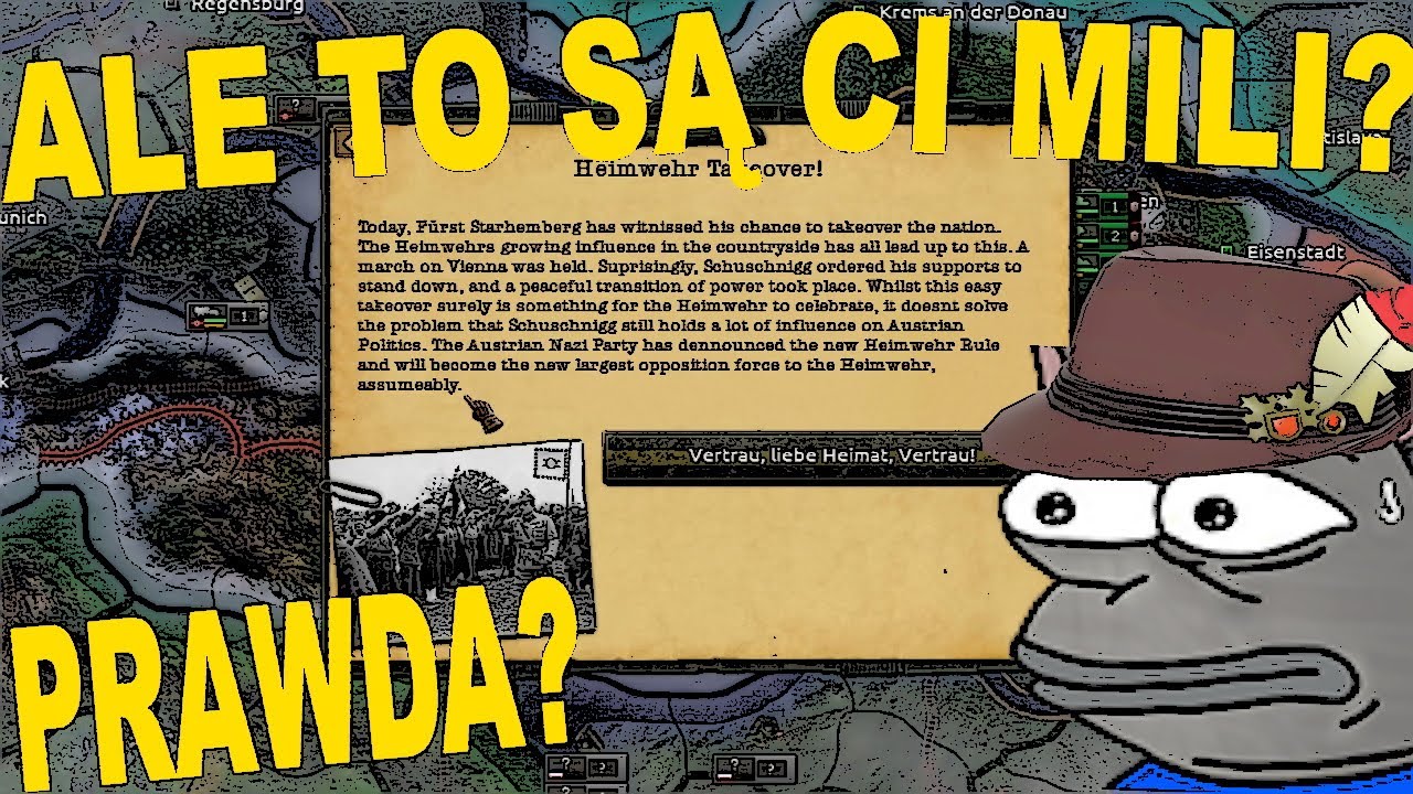 HEIMWEHRA PRZEJMUJE WŁADZĘ! | AUSTRIA REDONE | Hearts of Iron IV