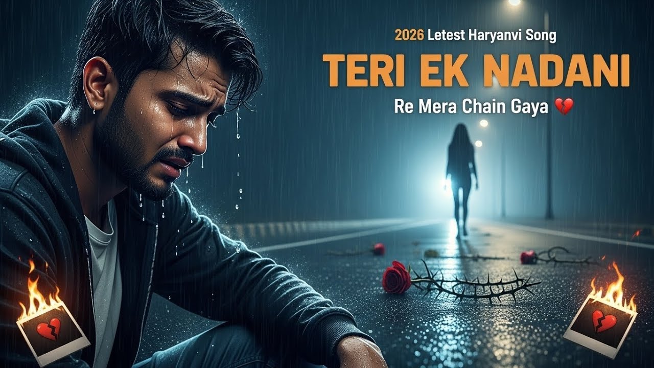 Teri Ek Nadani 💔 | Re Mera Chain Gaya | 2026 Latest Haryanvi Sad Song | Official Music Video