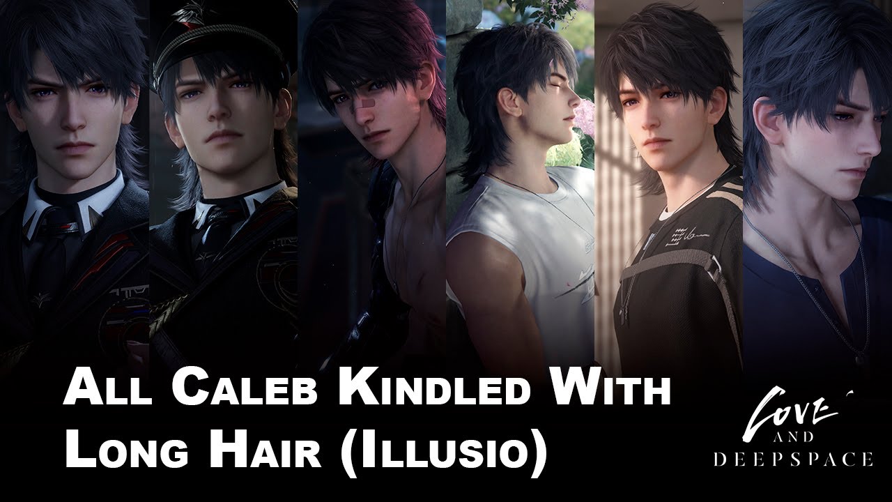 Caleb | All Kindled but with Long Hair | Illusio | Love and Deepspace