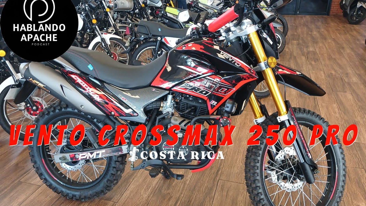 VENTO CROSSMAX 250 PRO ficha t&eacute;cnica,precio Costa Rica