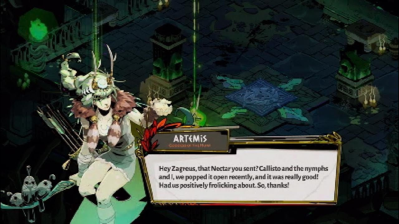 Artemis Was Positively Frolicking About - Hades