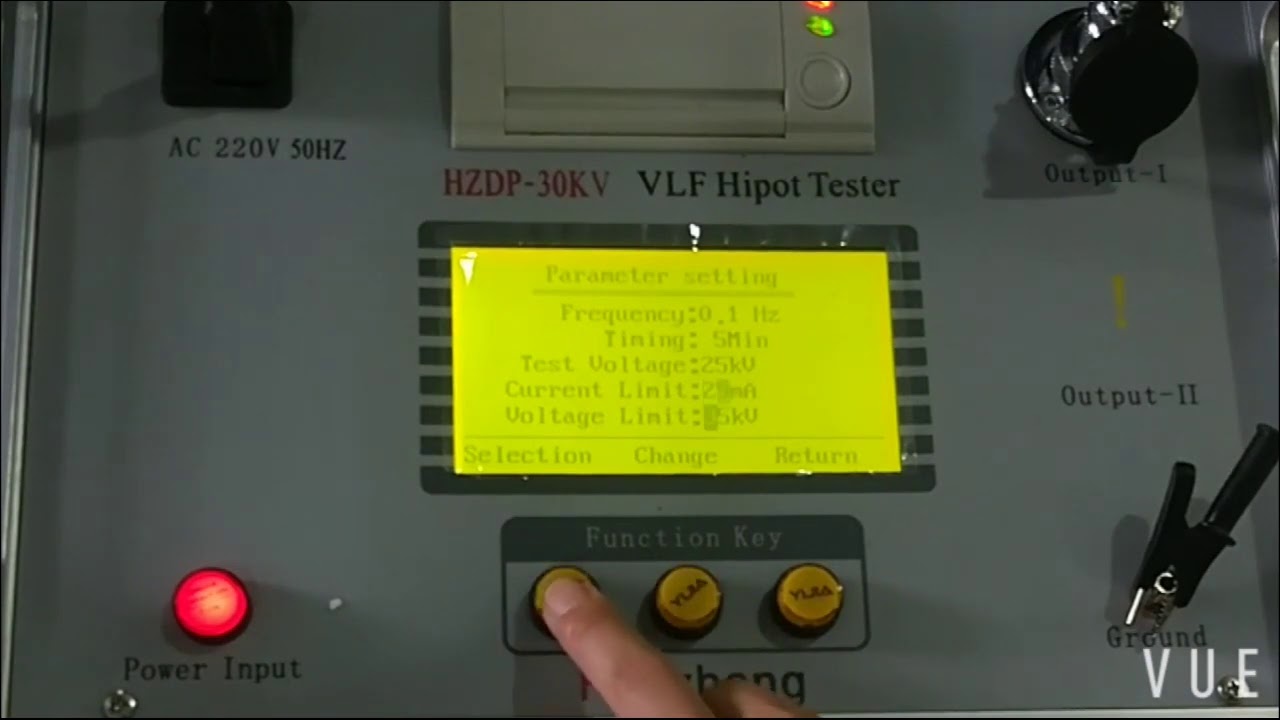Huzheng HZDP-30KV VLF AC hipot Tester 30KV