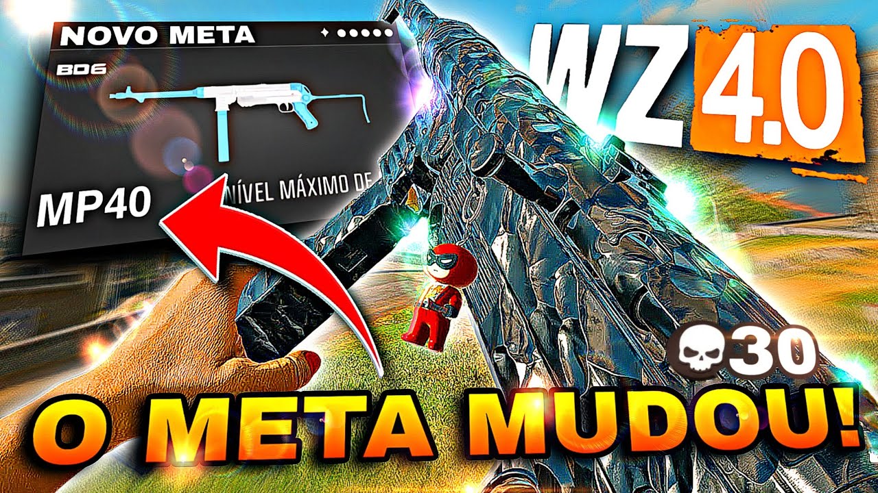 A NOVA MP40 ta QUEBRADA!! 30K 🥵 A MELHOR CLASSE É ESSA PRO WARZONE