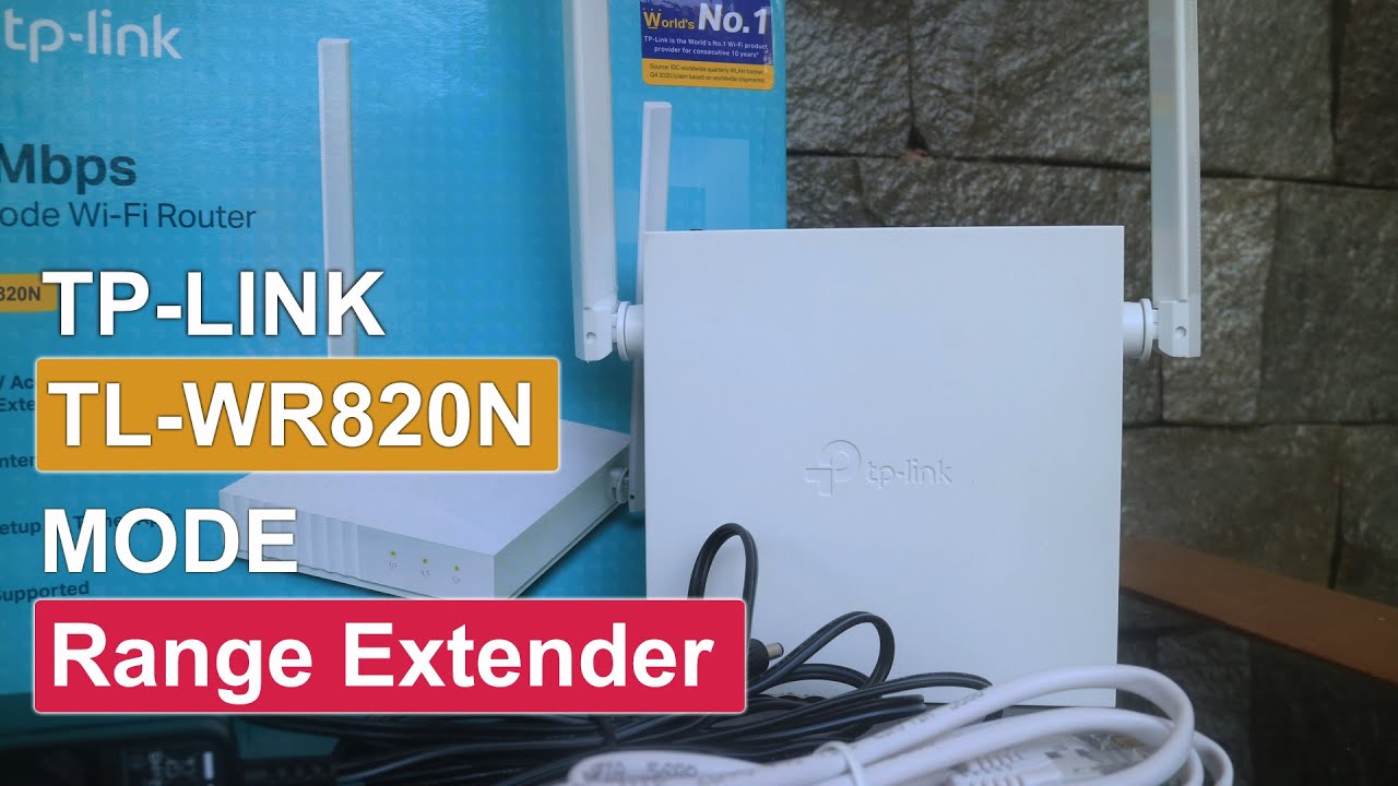 Cara Setting Mode Range Extender TP-Link WR820N V2 Tidak Perlu Kabel LAN !!!