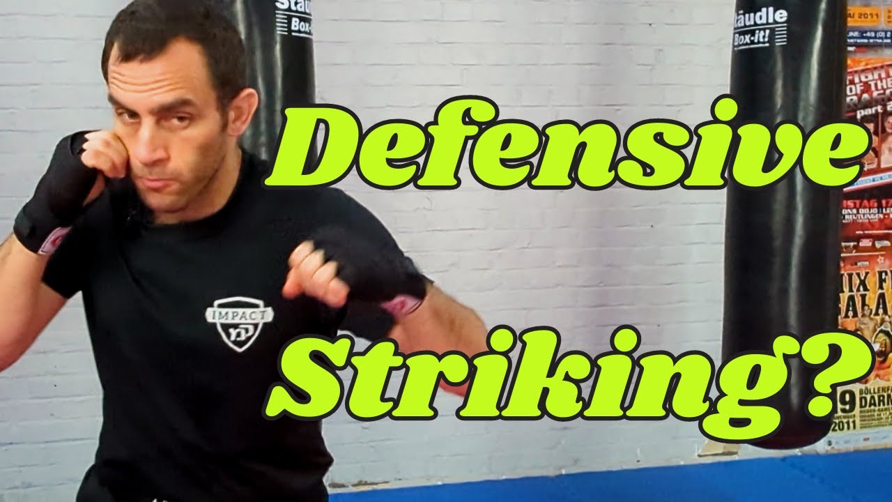 What's Defensive Striking ? How to win a street fight before it even starts with Krav Maga