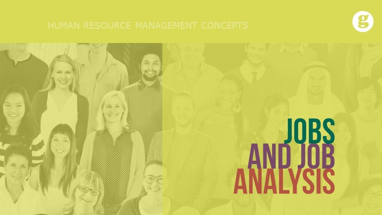 Jobs and Job Analysis