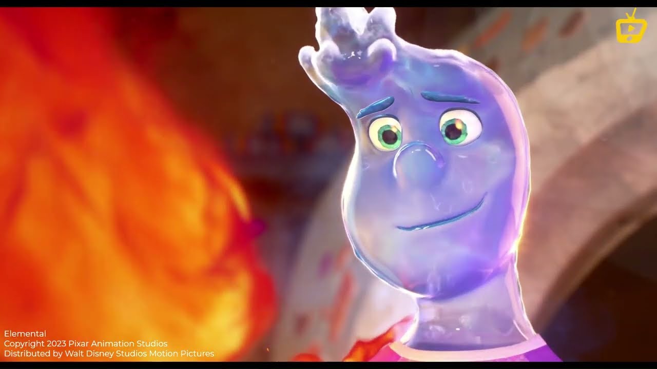 ELEMENTAL (2023) *HD* Ember brings Wade back!