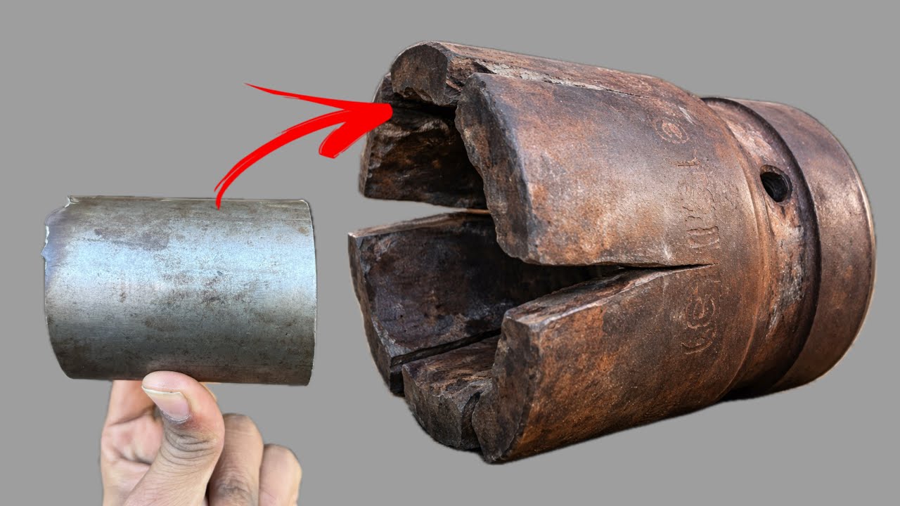 Impossible Repair! Broken Impact Socket Rebuilt Like New