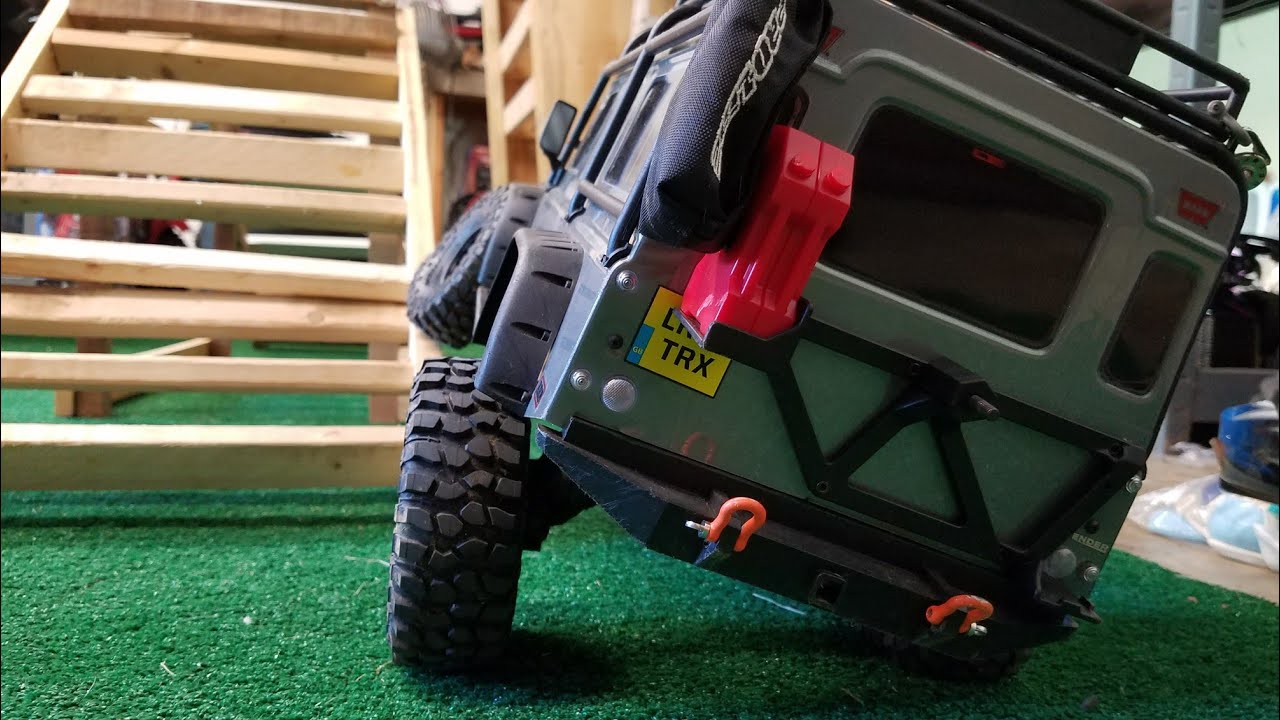 Traxxas Trx 4 upgrades (how I did mine)