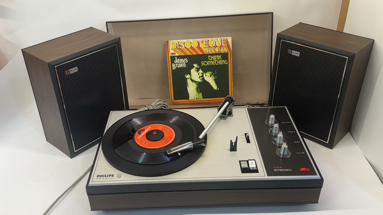 Giradischi Philips stereo 705 prova 45 giri