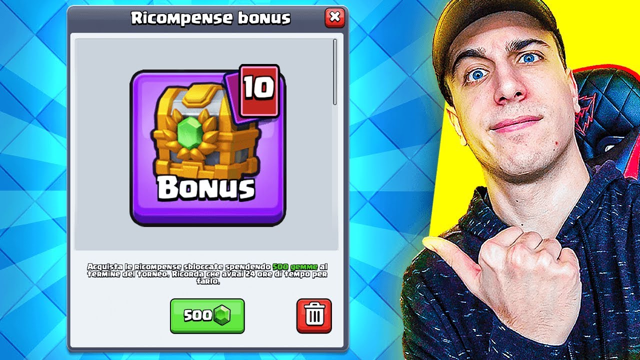 Shoppiamo la CHEST BONUS del Torneo Royale! Chest Opening Clash Royale ITA!