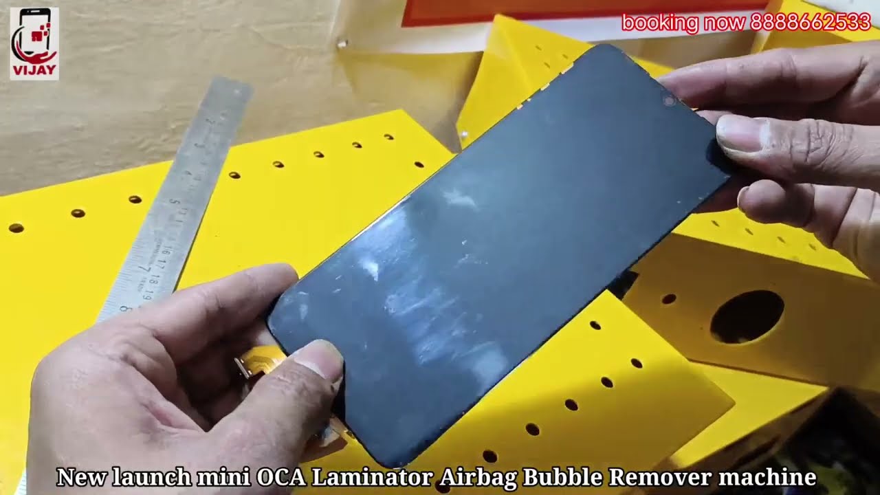 OCA lamination airbag bubble Remover machine with inbuilt compressor vacuum
