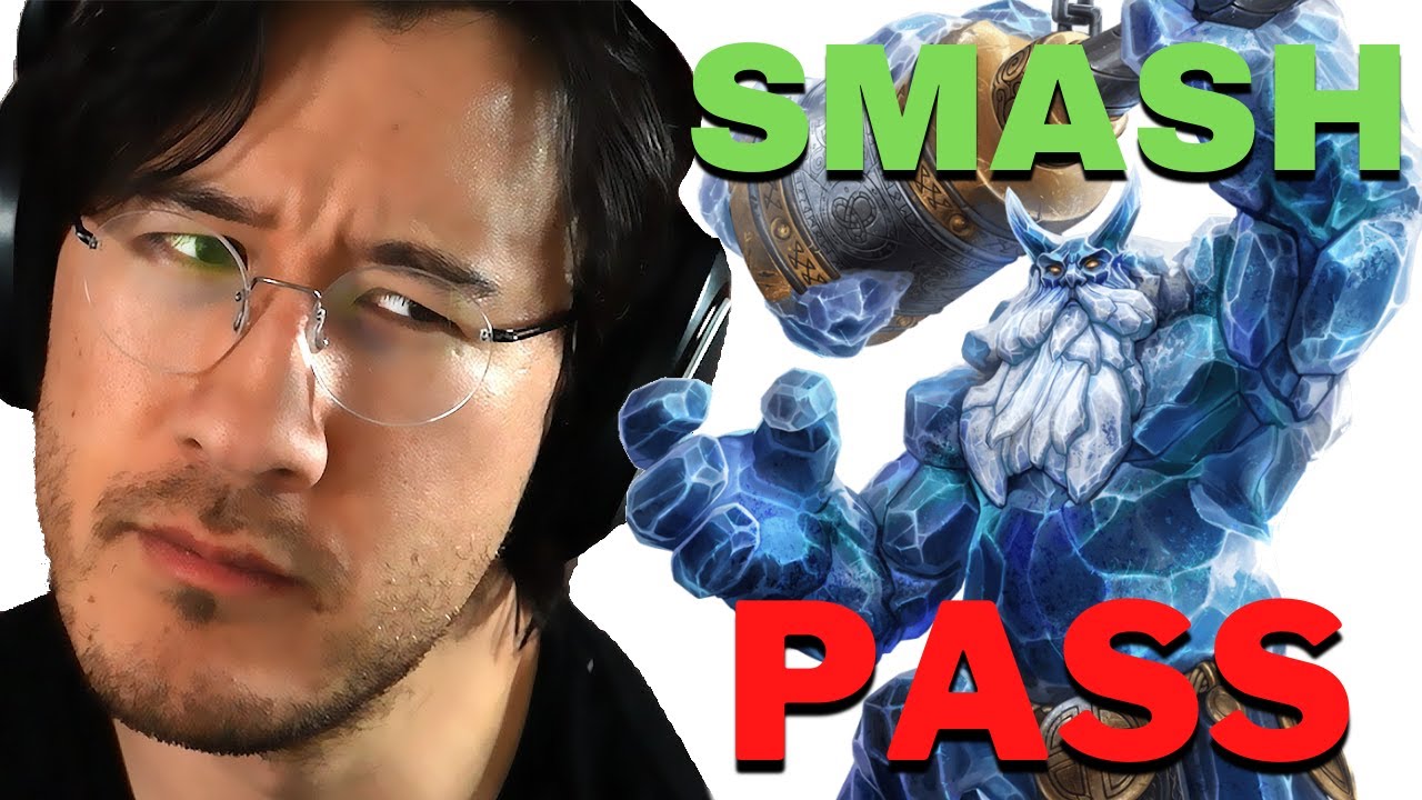 Маркиплиер делает удар или пас: SMITE Edition