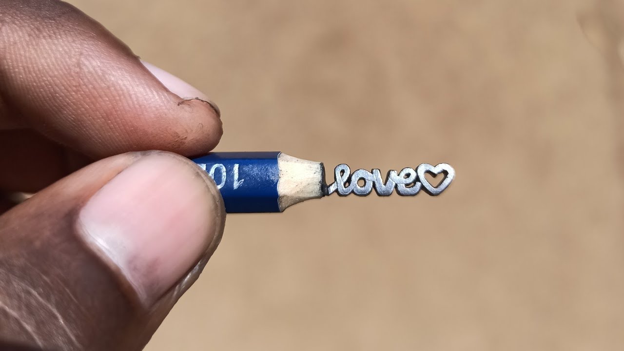 Love ❤️ | carving time lapse | Its micro creations