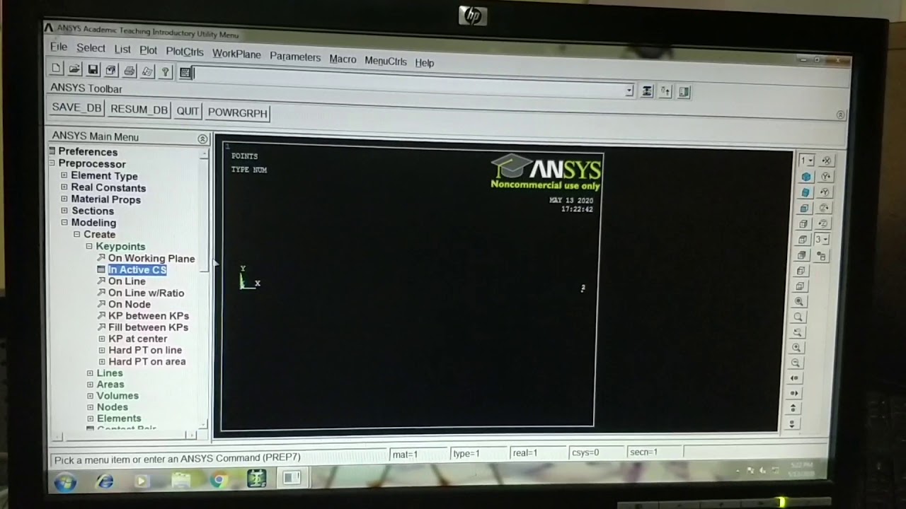 Harmonic Analysis, FEA Lab, ANSYS Lab