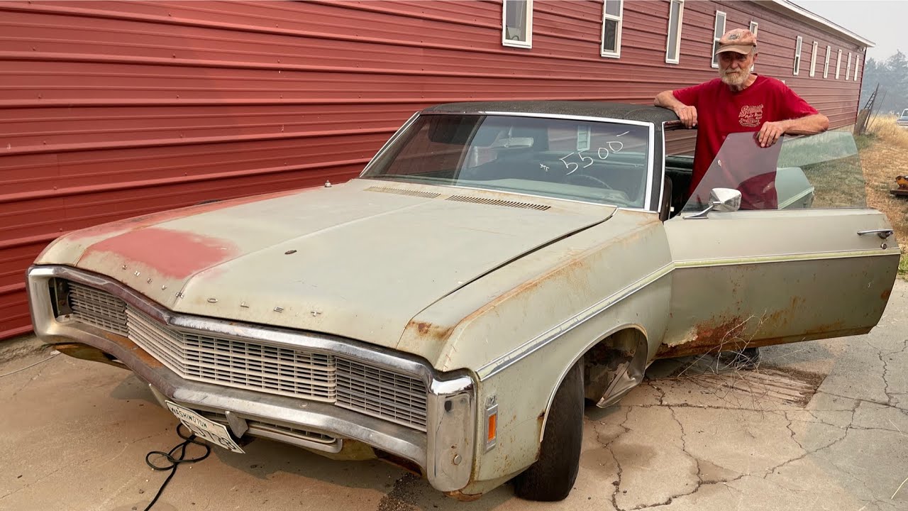 1 из 1? Я купил редкий Caprice 1969 года с двигателем 427 и 4-ступенчатой ​​коробкой передач! Бол...