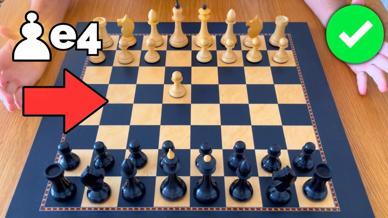 PUNISH the MOST COMMON MOVE in CHESS❌😱 (e4)