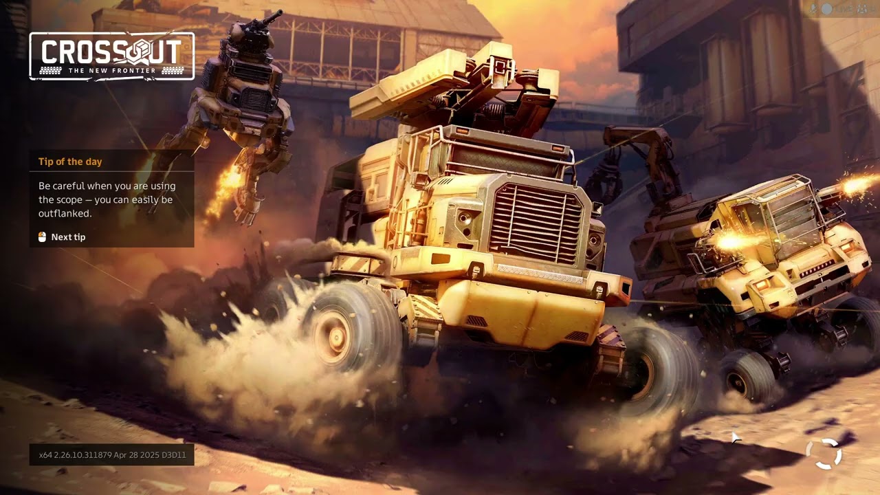 Crossout 2025 gameplay, Knight Tournament battles, its extreme brawl and wars are very intense