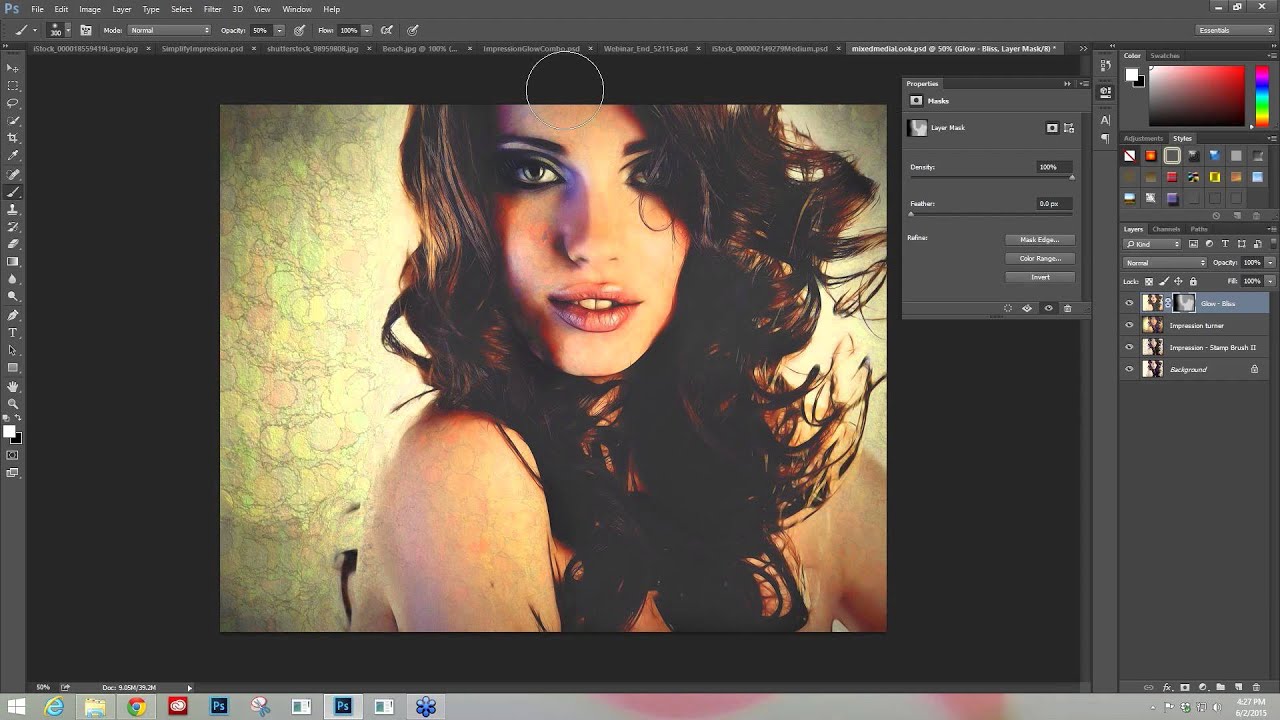Mixed Media Effects with Topaz Plug-ins
