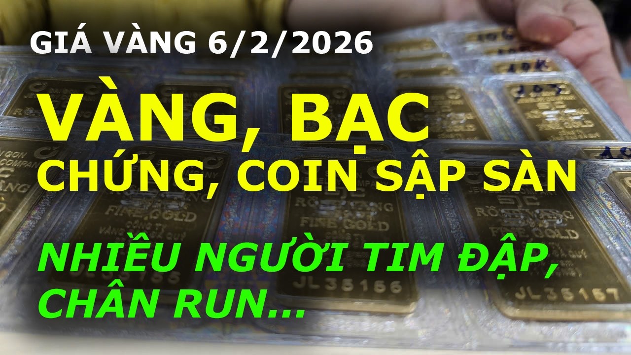 VÀNG BẠC COIN CHỨNG SẬP SÀN đỏ lửa THỊ TRƯỜNG sẽ đi về đâu?