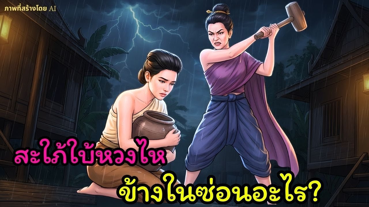 [นิทานพื้นบ้าน]สะใภ้ใบ้กับไหกะปิ: จากถูกเหยียดสู่รางวัลพระราชทาน