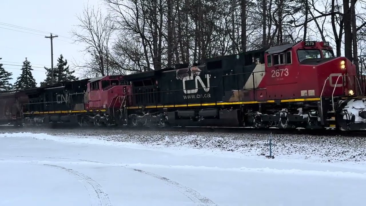 2/23/26 CN Train 302 with Double DPU