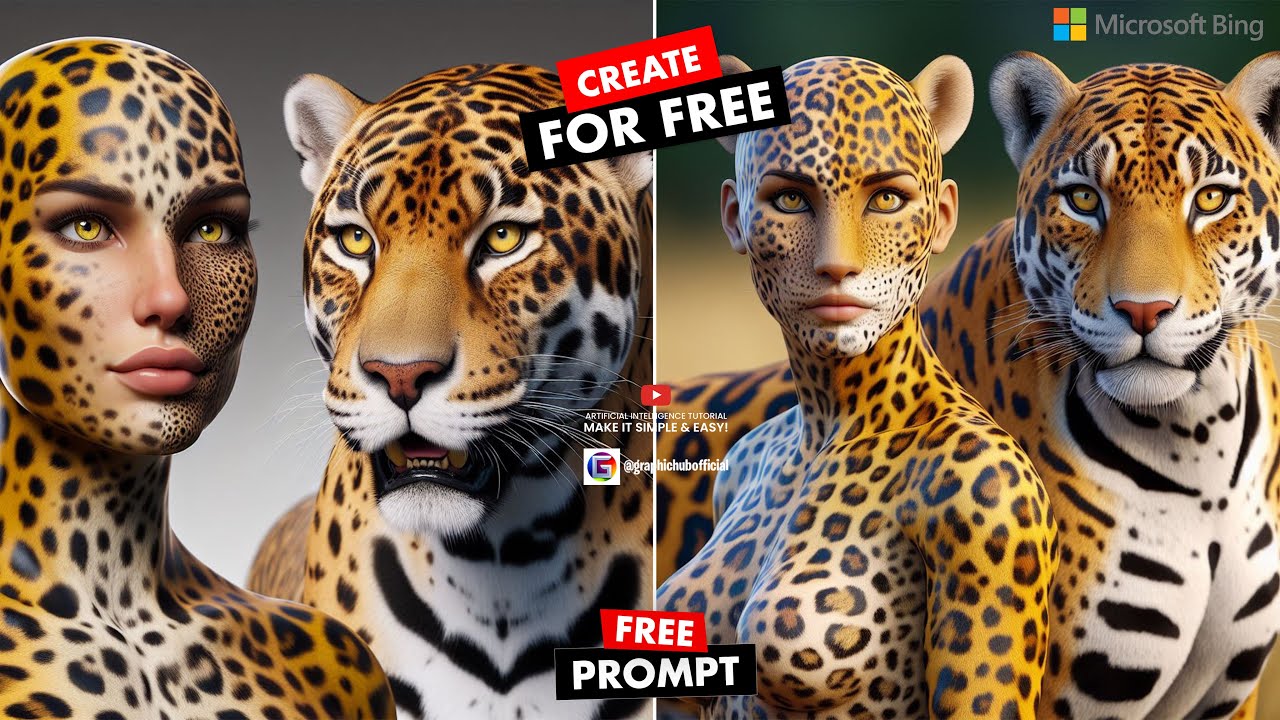 AI Creative - Microsoft bing - Create For FREE - No Photoshop - Graphic Hub