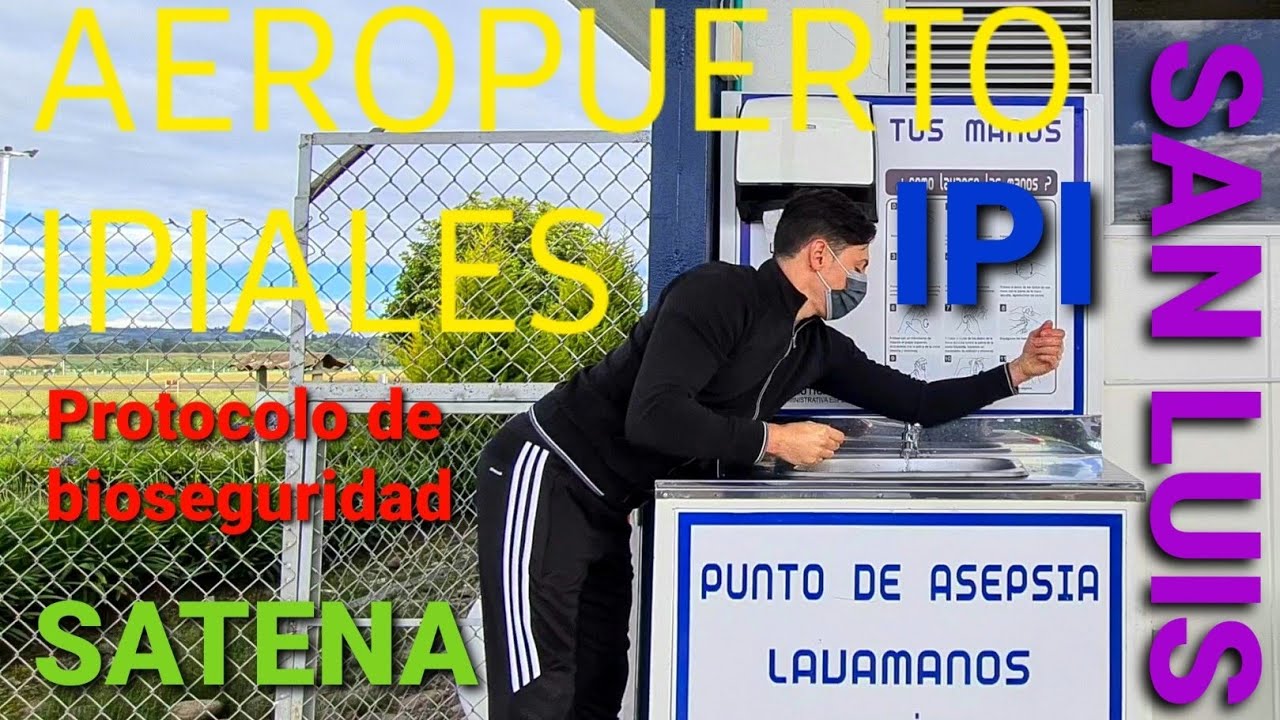 AEROPUERTO SAN LUIS ✈ IPIALES ☆ REPORTE DE PROTOCOLOS DE SEGURIDAD PREVIO AL VUELO IPI ALTITUD 2976m