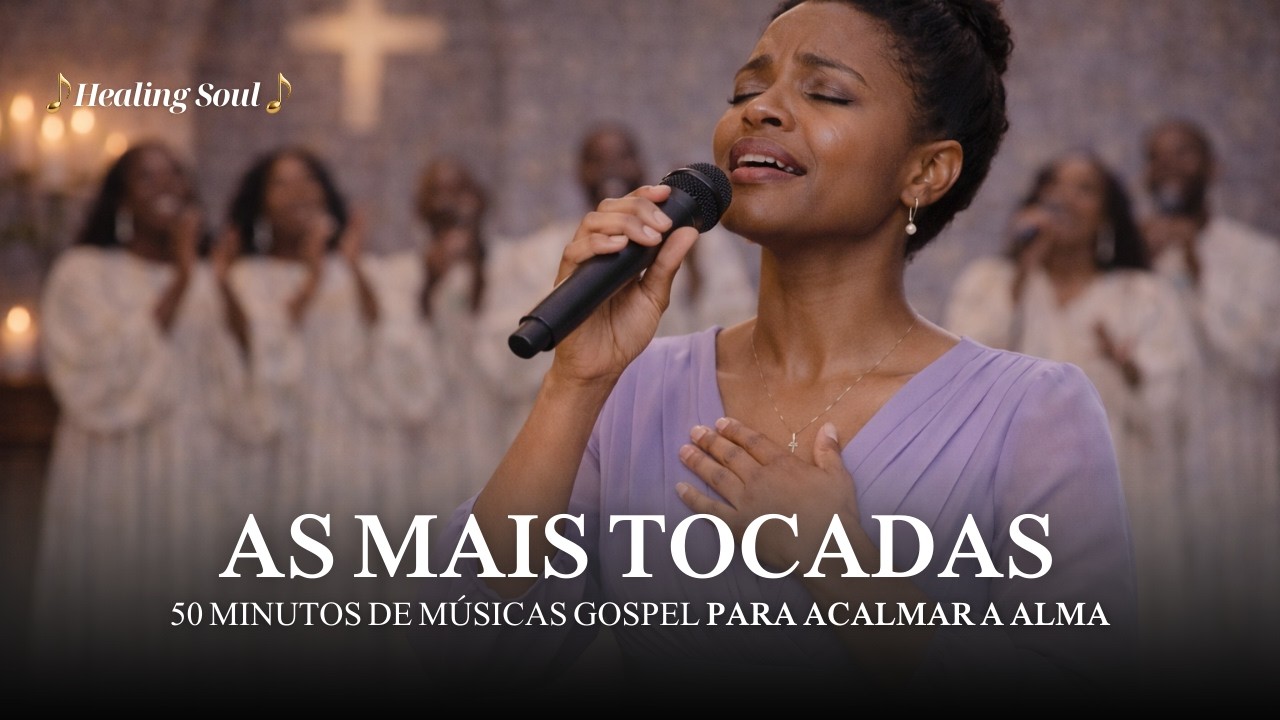 AS MAIS TOCADAS — HEALING SOUL | 50 MINUTOS DE MÚSICAS GOSPEL PARA DESCANSAR