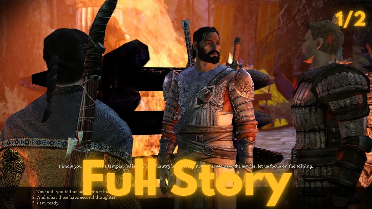 Dragon Age: Origins(diplomatic) | Full Story Game Movie [1/2] | [1440p]