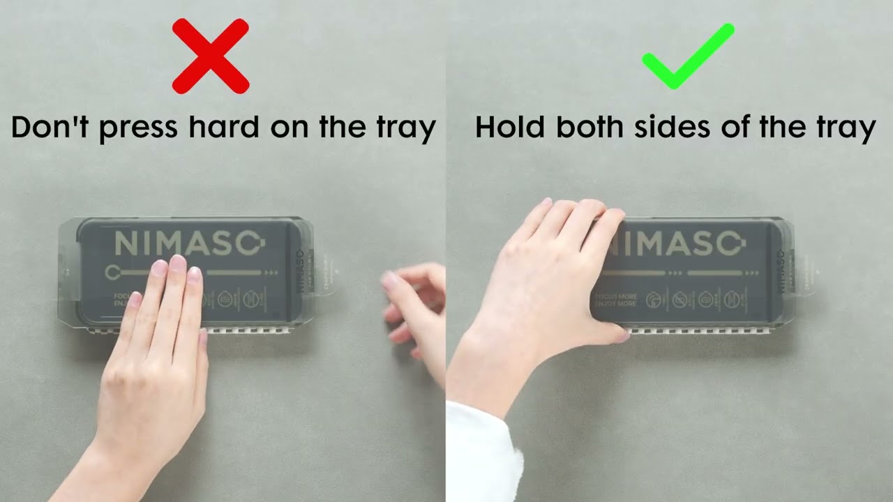 【Guide】NIMASO Ultra-high transmittance glass film (iPhone16/16plus/16pro/16pro max)