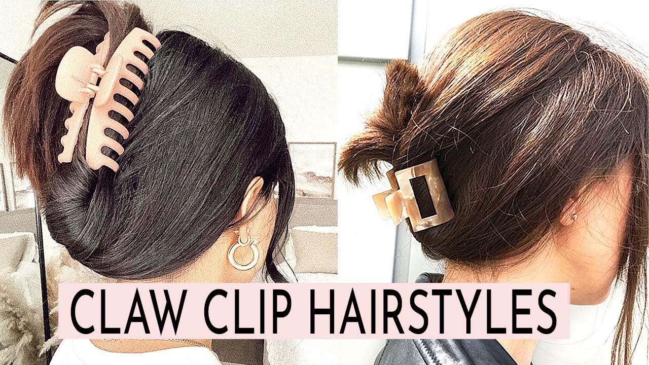 Easy Claw Clip Hairstyles for Long, Medium, and Short Hair