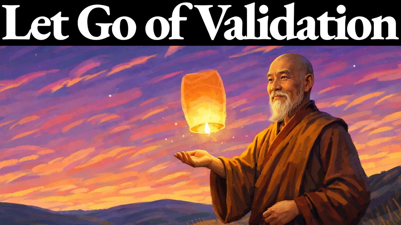 Let Go of Validation | Buddhist Wisdom for Inner Peace, Self Trust, and Quiet Confidence