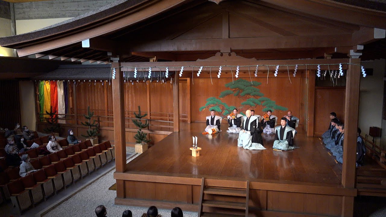 「令和五年　梅若新春能」　番囃子翁・能養老水波之・狂言末広　ダイジェスト編集版