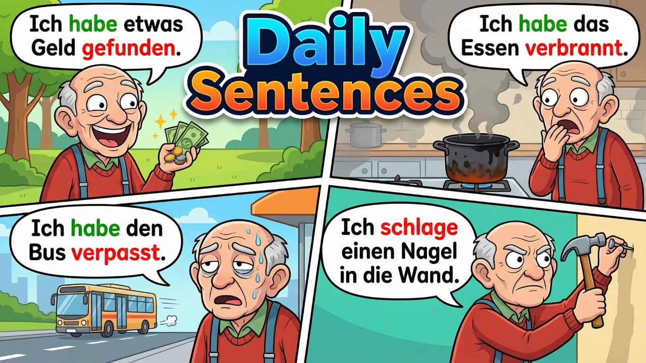 German Phrases Everyone Should Know 🤯 | Simple Sentences for Everyday Use 🌟