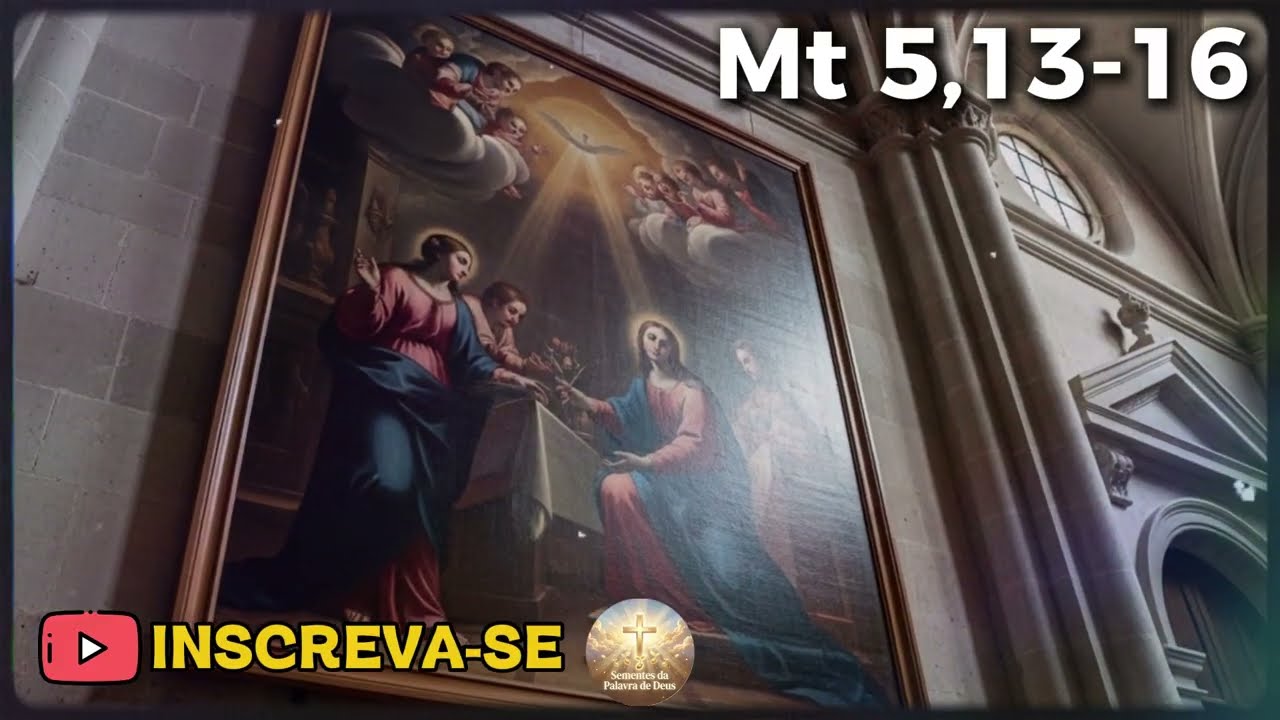 EVANGELHO DE HOJE - 8 DE FEVEREIRO | Mt 5,13-16 | PADRE REGINALDO MANZOTTI