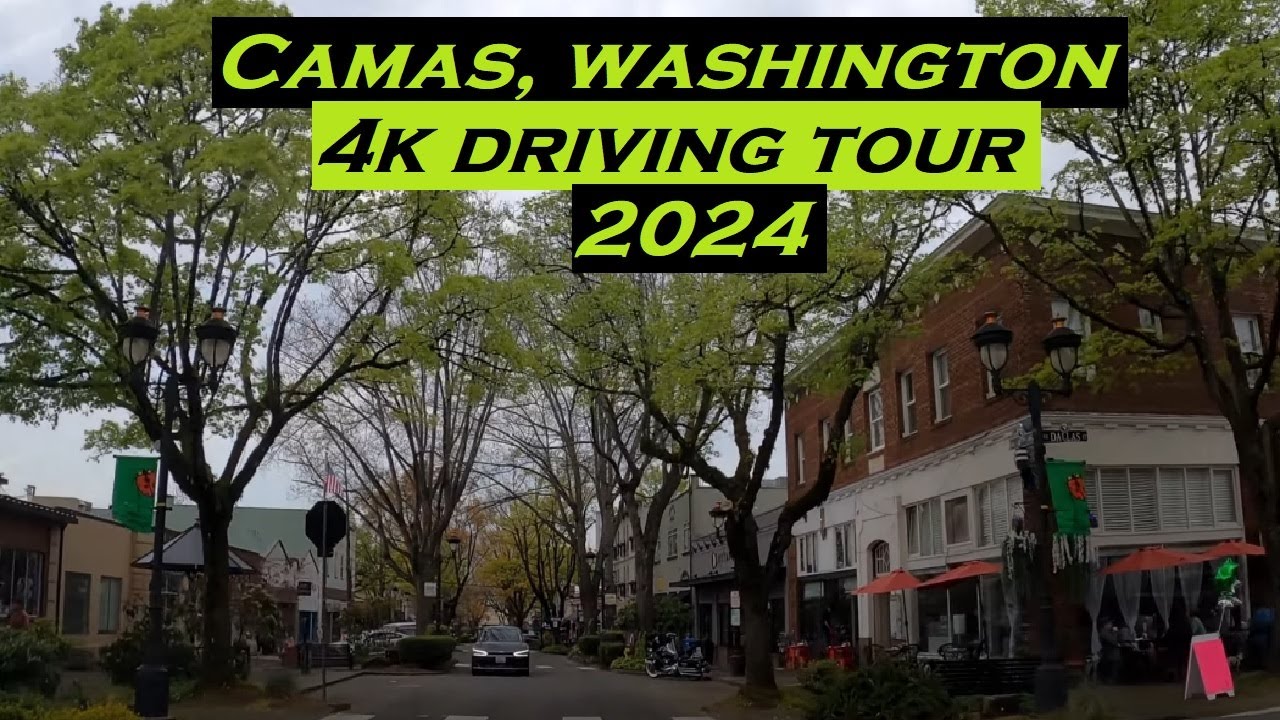 Camas, Washington | 4k Driving Tour | 2024