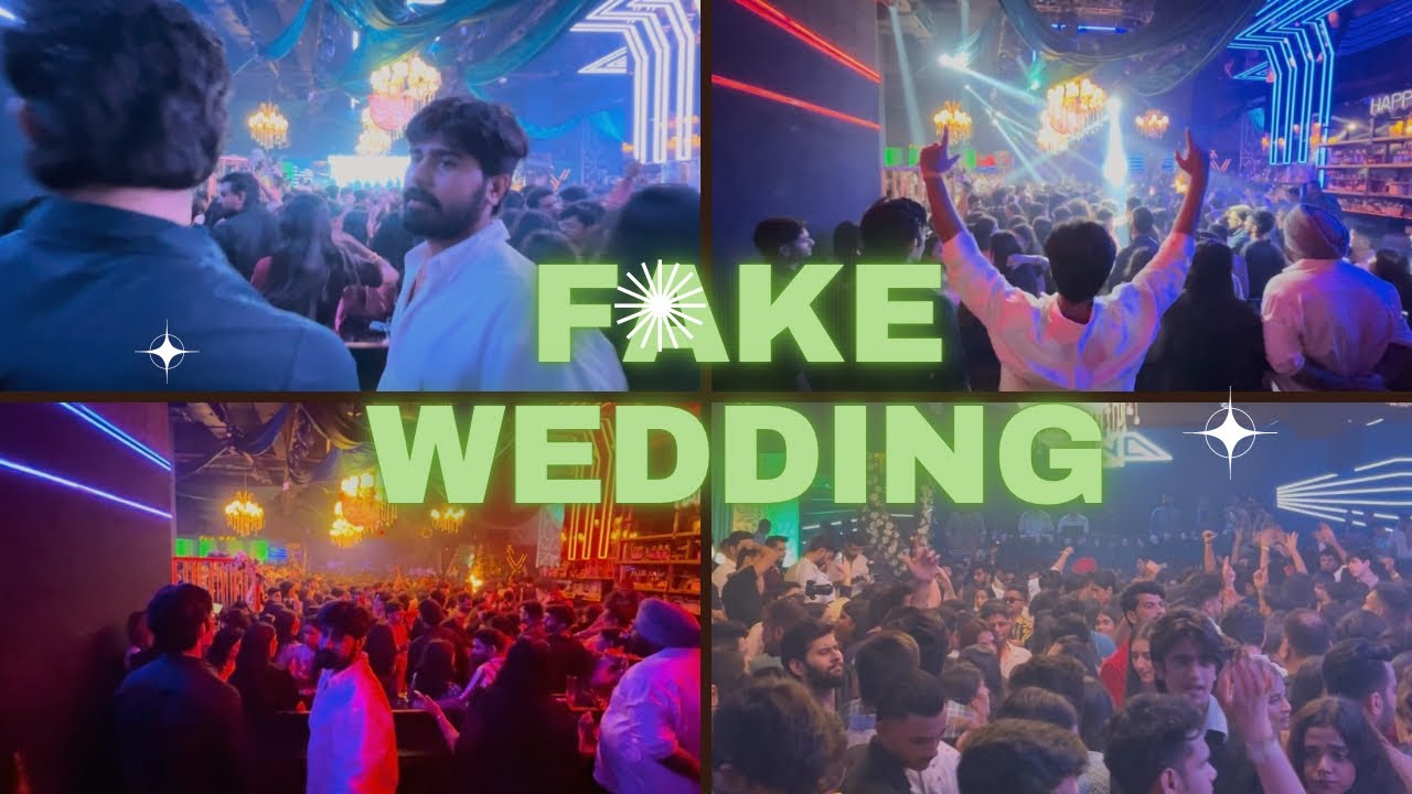 Fake Wedding alert 🚨‼️| Shadi Without Dulha & Dulhan ! | Soho club Delhi 