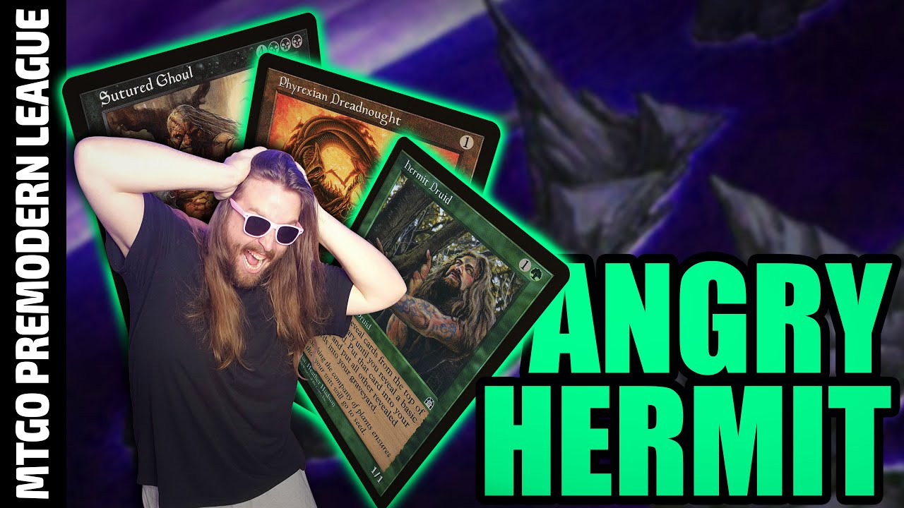 Only Bad Players Can Lose With Angry Hermit [MTGO Premodern Full League] 2026