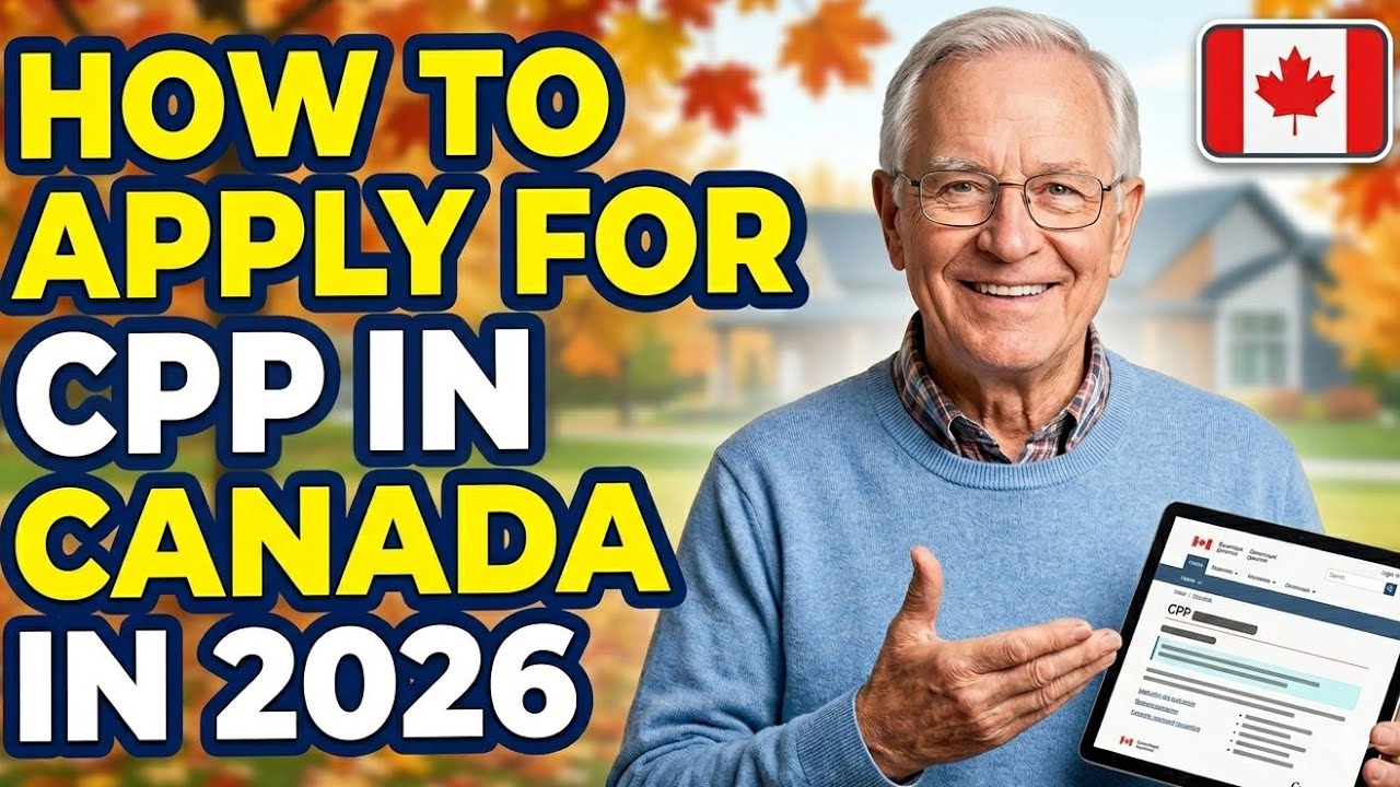 How To Apply for CPP in Canada in 2026 - Pensioners Benefits 