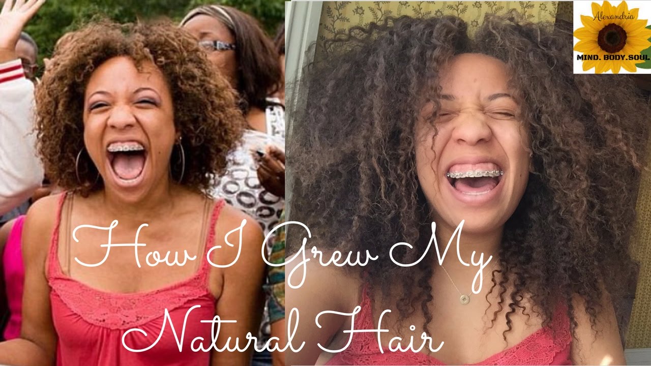 MY SECRET TO GROWING MY NATURAL HAIR: Bra-strap Length To Waist Length