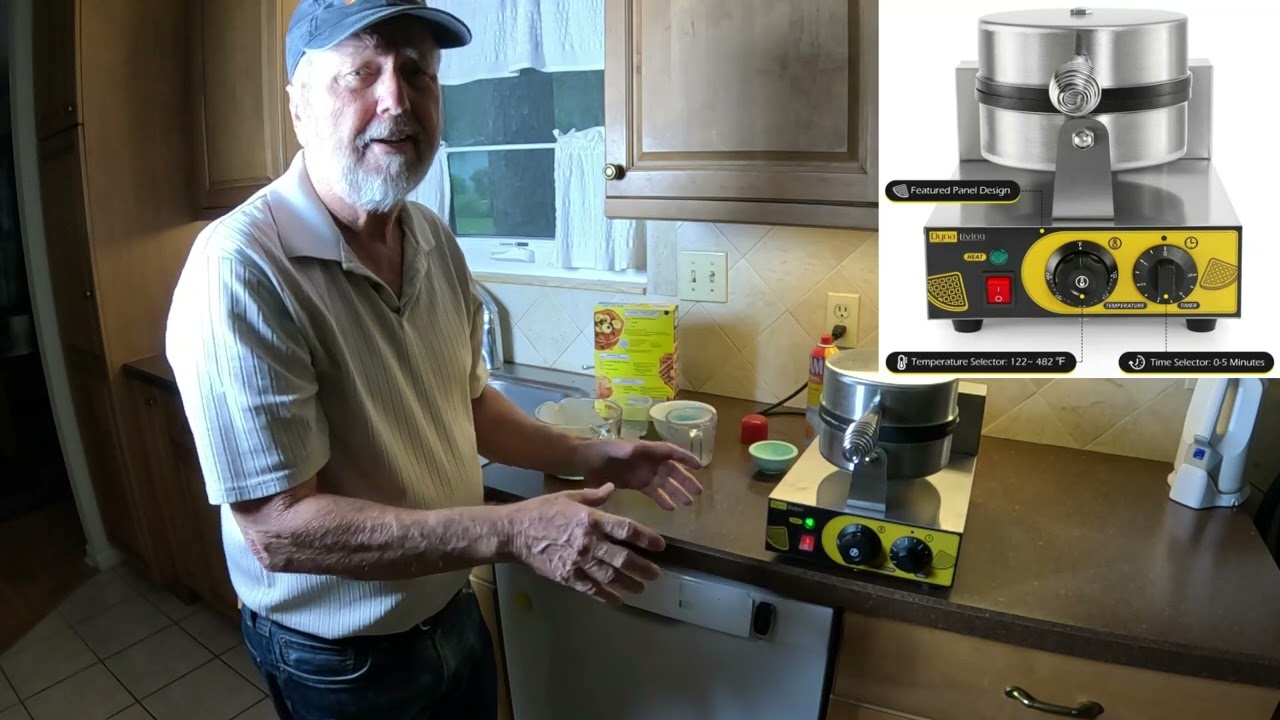 Dyna Living Waffle Maker can make a great first Waffle