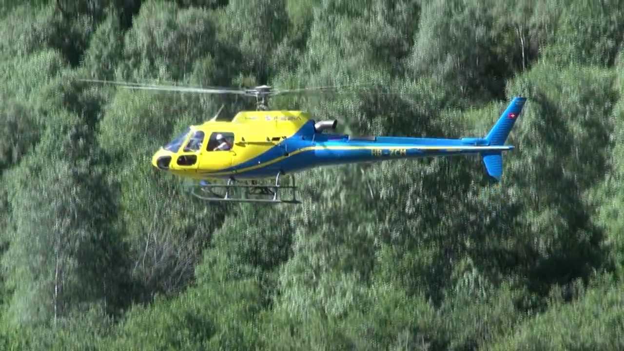 Heli Rezia AS 350 B3 Ecureuil ,nuova livrea del HB- ZCM