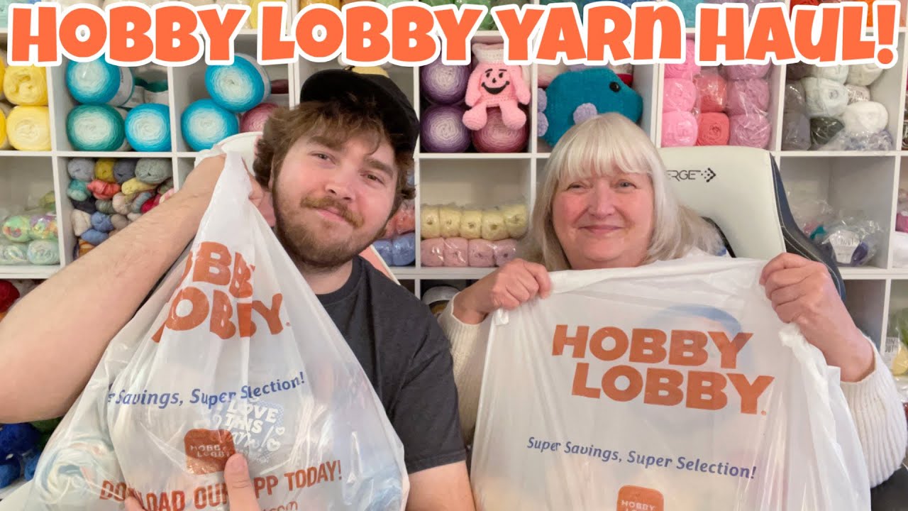 Hobby Lobby Yarn Haul &mdash; я обожаю эту пряжу и не только!! #распаковка #hobbylobby