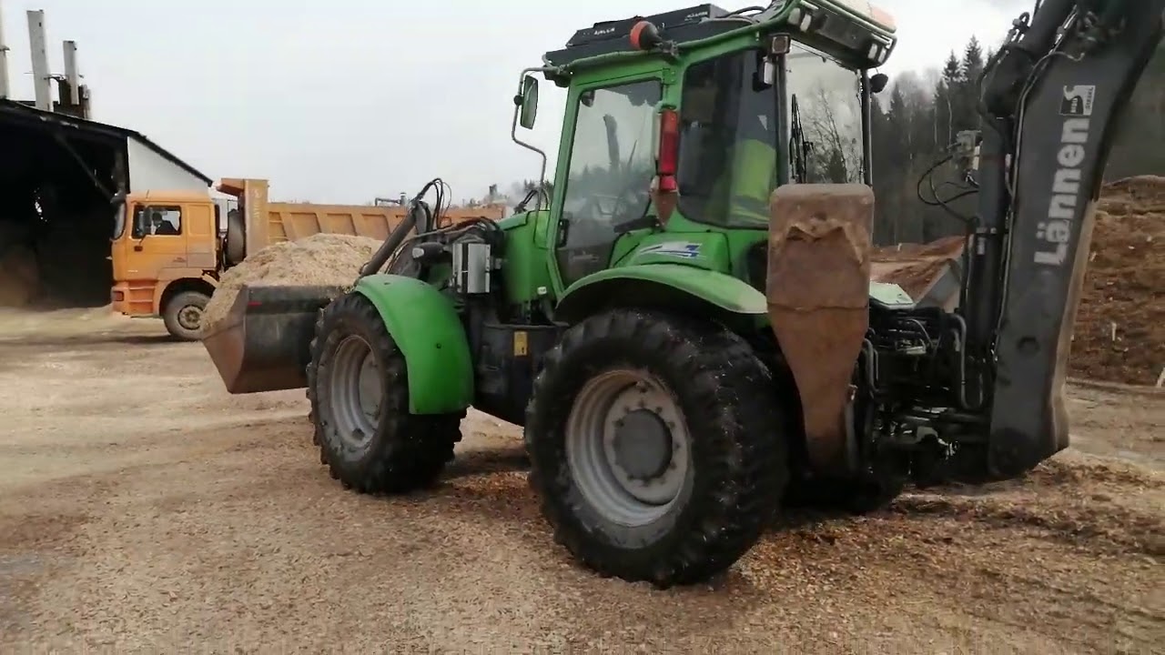 Экскаватор погрузчик Lannen 860c